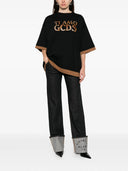 Gcds "Ti Amo Gcds" Outlined Logo T Shirt