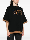 Gcds "Ti Amo Gcds" Outlined Logo T Shirt