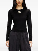 Diesel Uncutie T Shirt With Cut Out Detail