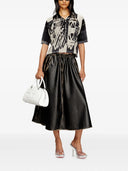 Diesel O Blivion Midi Skirt With Elastic Waist