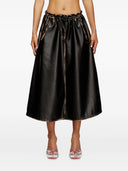 Diesel O Blivion Midi Skirt With Elastic Waist