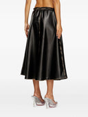 Diesel O Blivion Midi Skirt With Elastic Waist