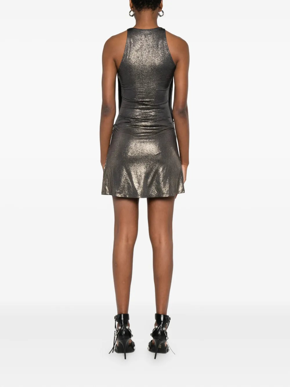 Diesel Short Dress With Metallic Effect