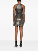 Diesel Short Dress With Metallic Effect