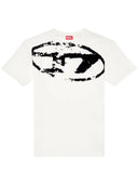 Diesel T Boxt T Shirt With Flocked Logo