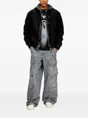 Giacca bomber diesel con logo ricamato