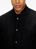 Giacca bomber diesel con logo ricamato