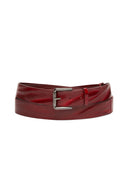 Max Mara Long Leather Belt Buckle40 Xlong