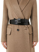 Max Mara Long Leather Belt Buckle40 Xlong