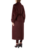 Max Mara Long Alpaca y abrigo de lana