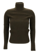 Maglione di dolcevita a costine max mara