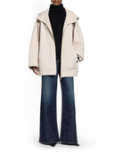 Max Mara Double Layer Pure Cashmere Sweatshirt Coat