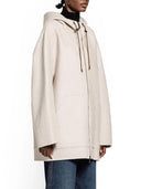 Max Mara Double Layer Pure Cashmere Sweatshirt Coat