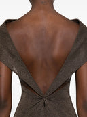 Max Mara Dress With Lamé Detail