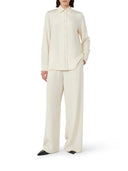Max Mara Stretch Silk Cady Shirt