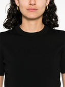 Max Mara Adelio Crepe T Shirt With Logo