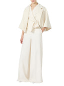 Max Mara Wool y Chaqueta recortada de cachemir