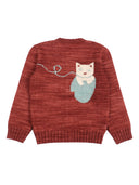 Misha & Puff Three Little Kittens Cardigan