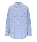 Camicia Essentiel Antwerp Jeppermint azzurra