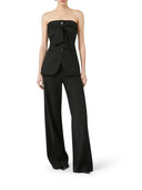 Max mara driver gamba dritta i pantaloni di lana