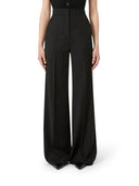 Max mara driver gamba dritta i pantaloni di lana