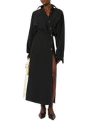 Sportmax Asymmetrical Shirtdress Black