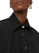 Sportmax Asymmetrical Shirtdress Black