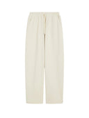 Sportmax Soft, Lightweight Fleece Pants Ivory