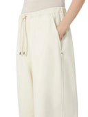 Sportmax Soft, Lightweight Fleece Pants Ivory
