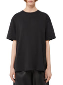 Sportmax Fringed T Shirt Black