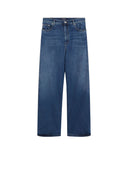 Sportmax Wide Leg Jeans Midnight Blue