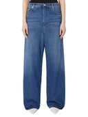 Sportmax Wide Leg Jeans Midnight Blue