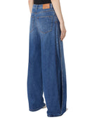 Sportmax Wide Leg Jeans Midnight Blue