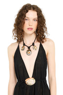 Alanui The Sound Of The Sea Necklace Black Natu
