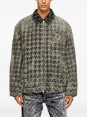 Diesel Houndstooth Denim Jacket