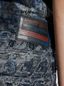 Diesel Fringed Jeans