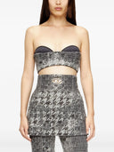Diesel Jacquard Denim Bralette