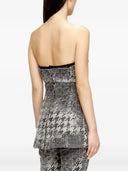 Diesel Denim Jacquard Corset Top