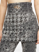 Diesel Denim Jacquard Corset Top