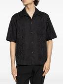 Versace Jacquard Effect Polo Shirt