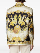 Camicia di seta Versace Coral Theater