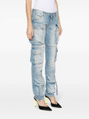 The Attico Essie Pantalon Long Denim