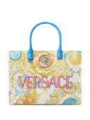 Tote bag sottomarino Versace con motivo barocco