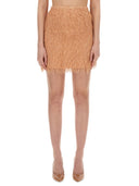 Alysi Frizzy Mini Skirt