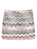 Falda de missoni zigzag