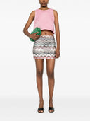 Falda de missoni zigzag