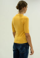 La Rose La Rose Maglia 3/4 Cashmere Ocra