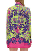 Versace Jeans Couture Shirt With Print And Logo