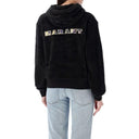 Isabel Marant Etoile Etoile Maeva Logo Embroidered Fleece Hoodie