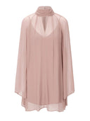 Staud Esther Mini Dress In Taupe